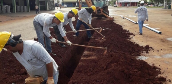 IMPLANTAÃÃO DE LINHA DE RECALQUE - VIVAL DOS YPÃS, SIDROLÃNDIA-MS